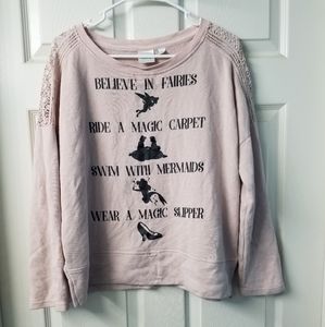 Pink disney sweater